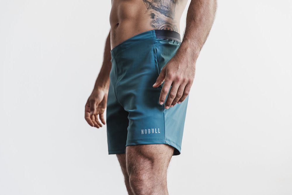 Shorts NOBULL Homme Foncé - NOBULL Lightweight 7",France (7940-LNJTI)